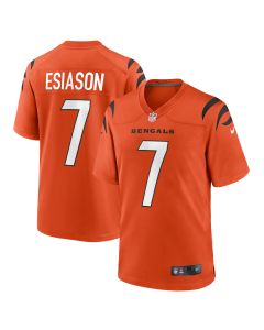 Men’s Cincinnati Bengals Boomer Esiason Orange Retired Player Alternate Game Jersey