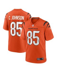 Men’s Cincinnati Bengals Chad Johnson Orange Retired Player Alternate Game Jersey