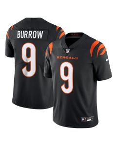 Men’s Cincinnati Bengals Joe Burrow Black Vapor Untouchable Limited Jersey