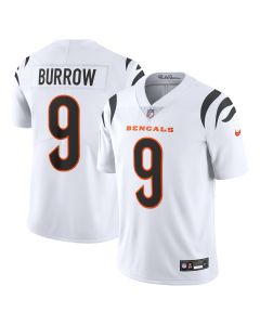 Men’s Cincinnati Bengals Joe Burrow White Vapor Untouchable Limited Jersey
