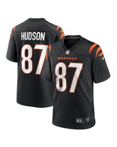 Men’s Cincinnati Bengals Tanner Hudson Black Home Game Player Jersey