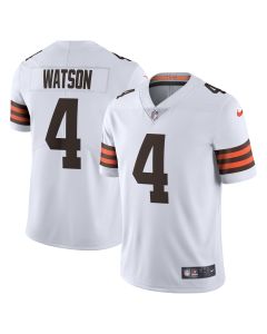 Men’s Cleveland Browns Deshaun Watson White 2020 Vapor Limited Jersey