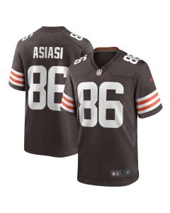 Men’s Cleveland Browns Devin Asiasi Brown Game Jersey