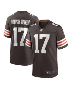 Men’s Cleveland Browns Dorian Thompson-Robinson Brown Team Game Jersey