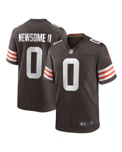 Men’s Cleveland Browns Greg Newsome II Brown Team Game Jersey