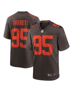 Men’s Cleveland Browns Myles Garrett Brown Alternate Game Jersey