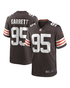 Men’s Cleveland Browns Myles Garrett Brown Game Jersey