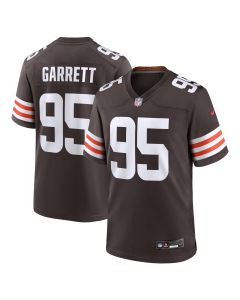 Men’s Cleveland Browns Myles Garrett Brown Team Game Jersey