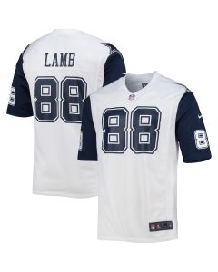 Men’s Dallas Cowboys CeeDee Lamb White Alternate Game Jersey
