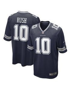 Men’s Dallas Cowboys Cooper Rush Navy Game Player Jersey