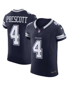Men’s Dallas Cowboys Dak Prescott Navy Vapor F.U.S.E. Elite Jersey