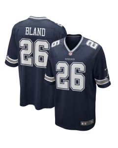 Men’s Dallas Cowboys DaRon Bland Navy Game Jersey