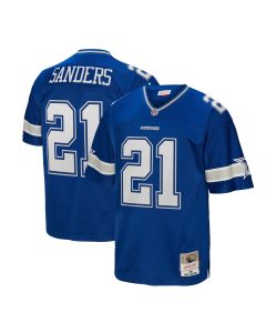 Men’s Dallas Cowboys Deion Sanders Mitchell & Ness Navy Legacy Jersey