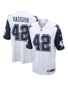 Men’s Dallas Cowboys Deuce Vaughn White Alternate Game Jersey
