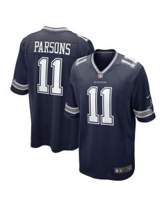 Men’s Dallas Cowboys Micah Parsons Navy Game Jersey