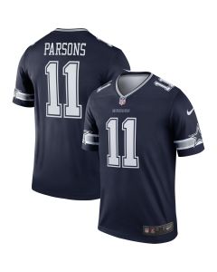 Men’s Dallas Cowboys Micah Parsons Navy Team Legend Player Performance Top