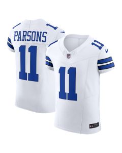 Men’s Dallas Cowboys Micah Parsons White Vapor F.U.S.E. Elite Jersey