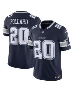 Men’s Dallas Cowboys Tony Pollard Navy Vapor F.U.S.E. Limited Jersey