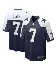 Men’s Dallas Cowboys Trevon Diggs Navy Alternate Game Jersey