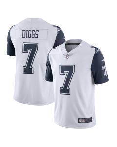 Men’s Dallas Cowboys Trevon Diggs White Limited Vapor Jersey