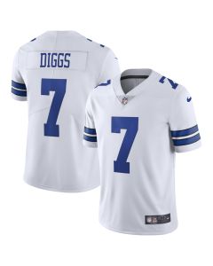 Men’s Dallas Cowboys Trevon Diggs White Vapor Limited Jersey