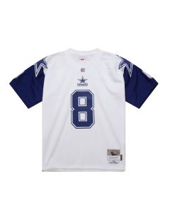 Men’s Dallas Cowboys Troy Aikman Mitchell & Ness White 1994 Alternate Legacy Jersey
