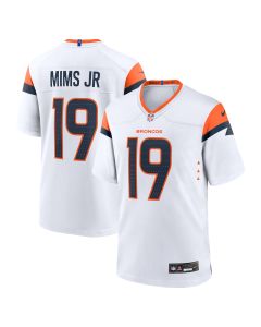 Men’s Denver Broncos Marvin Mims Jr White Game Jersey