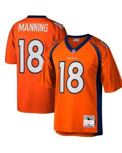 Men’s Denver Broncos Peyton Manning Mitchell & Ness Orange Big & Tall 2015 Retired Player Jersey