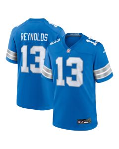 Men’s Detroit Lions Craig Reynolds Blue Team Game Jersey