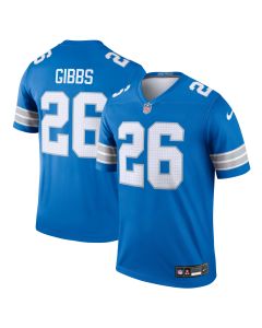 Men’s Detroit Lions Jahmyr Gibbs Blue Team Legend Player Performance Top
