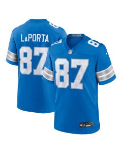 Men’s Detroit Lions Sam LaPorta Blue Game Jersey