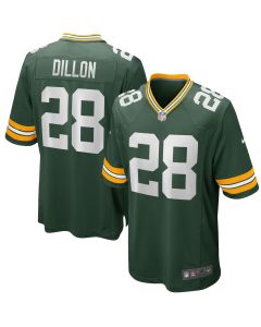 Men’s Green Bay Packers AJ Dillon Green Team Game Jersey