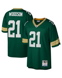 Men’s Green Bay Packers Charles Woodson Mitchell & Ness Green Legacy Jersey