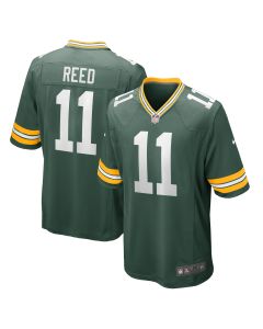 Men’s Green Bay Packers Jayden Reed Green Game Jersey