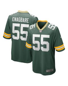 Men’s Green Bay Packers Kingsley Enagbare Green Game Player Jersey