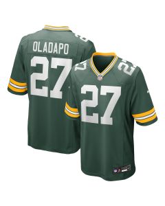 Men’s Green Bay Packers Kitan Oladapo Green Game Jersey