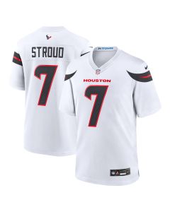 Men’s Houston Texans C.J. Stroud White Game Jersey