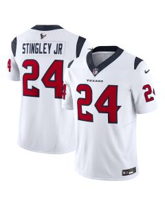 Men’s Houston Texans Derek Stingley Jr. White Vapor F.U.S.E. Limited Jersey