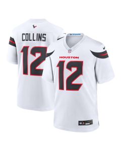 Men’s Houston Texans Nico Collins White Game Jersey