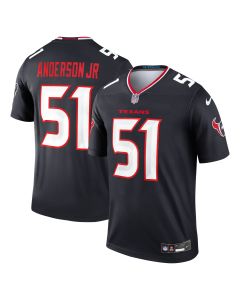 Men’s Houston Texans Will Anderson Jr. Navy Team Legend Player Performance Top