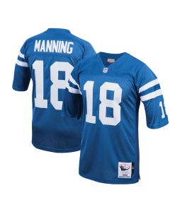 Men’s Indianapolis Colts 1998 Peyton Manning Mitchell & Ness Royal Throwback Retired Player Jersey