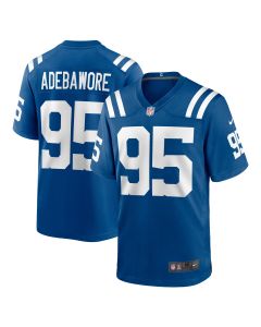 Men’s Indianapolis Colts Adetomiwa Adebawore Royal Team Game Jersey
