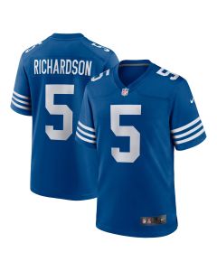 Men’s Indianapolis Colts Anthony Richardson Royal Alternate Game Jersey