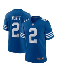 Men’s Indianapolis Colts Carson Wentz Royal Alternate Game Jersey
