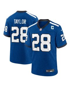 Men’s Indianapolis Colts Jonathan Taylor Royal Indiana Nights Alternate Game Jersey