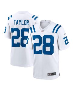 Men’s Indianapolis Colts Jonathan Taylor White Player Game Jersey