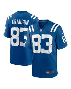 Men’s Indianapolis Colts Kylen Granson Royal Game Jersey