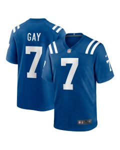 Men’s Indianapolis Colts Matt Gay Royal Team Game Jersey