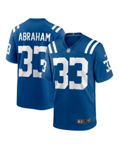 Men’s Indianapolis Colts Micah Abraham Royal Game Jersey