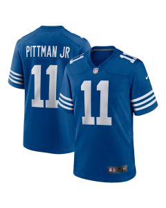 Men’s Indianapolis Colts Michael Pittman Jr. Royal Alternate Game Jersey